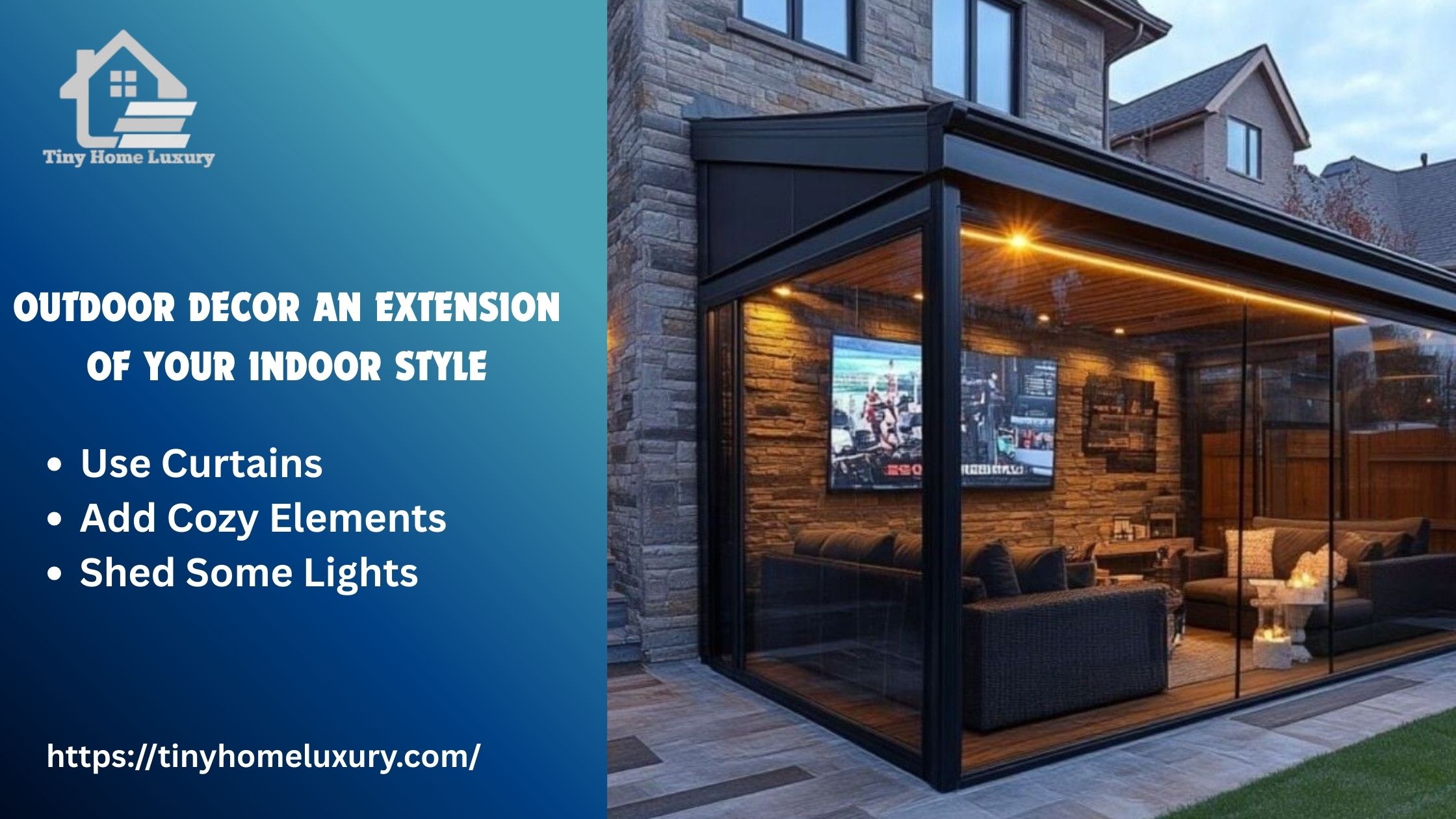 Outdoor Decor an Extension of your Indoor Style