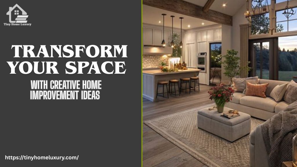Transform Your Space with Creative Home Improvement ideas