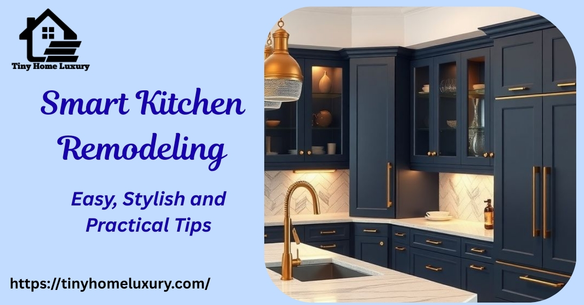 Smart Kitchen Remodeling Easy, Stylish and Practical Tips
